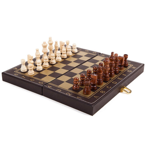 High Grade Leather Chess